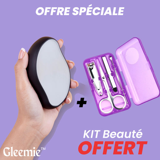 Pack Gomme Dépilatoire Gleemie™ + Kit beauté OFFERT